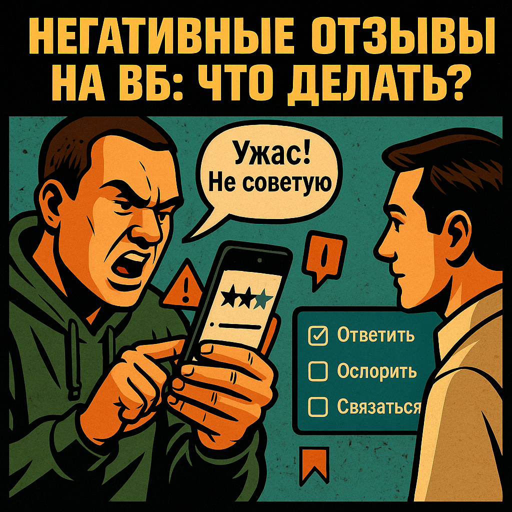 Что делать с негативными отзывами вб?