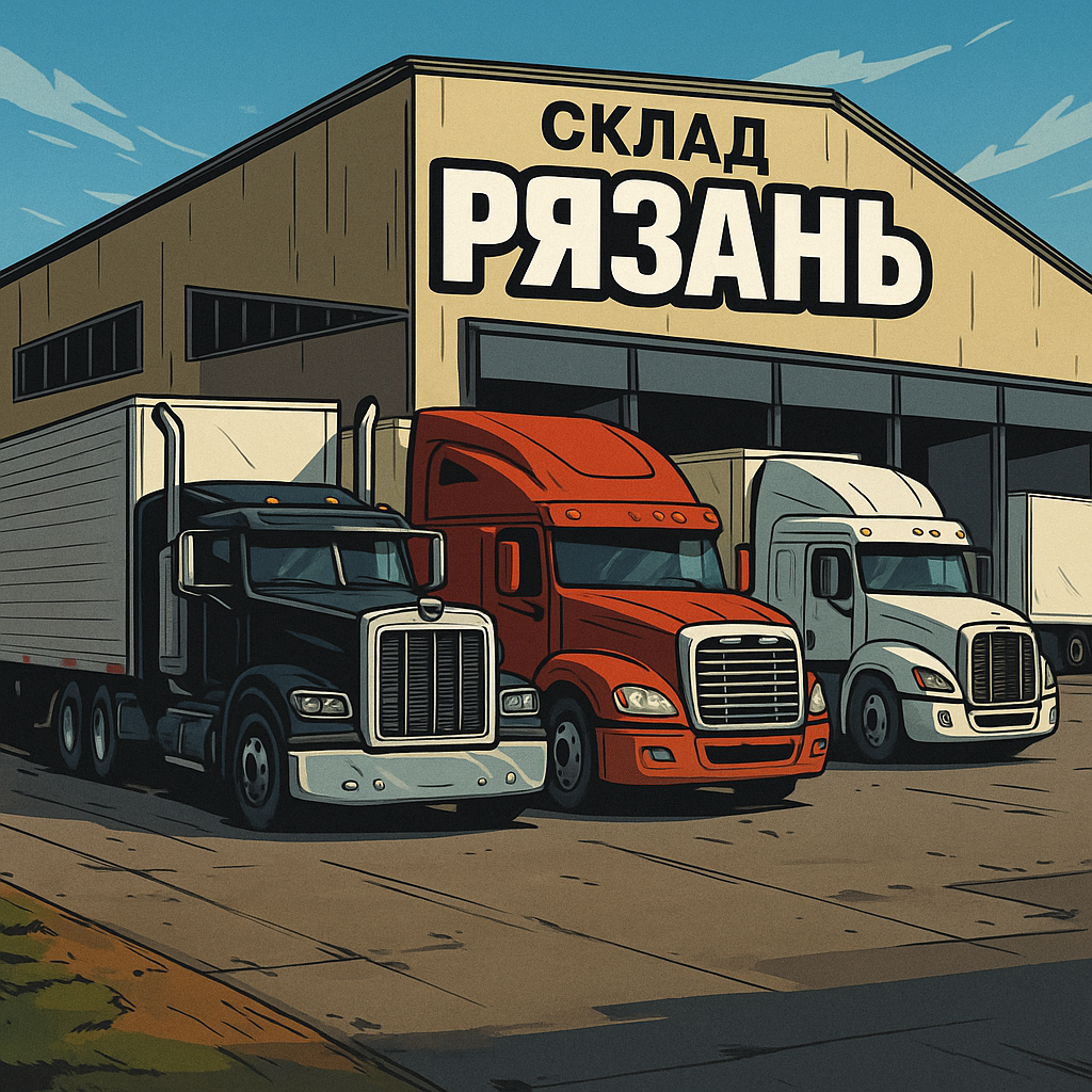 Где находится склад Wildberries «Рязань (Тюшевское)» и какова его зона покрытия