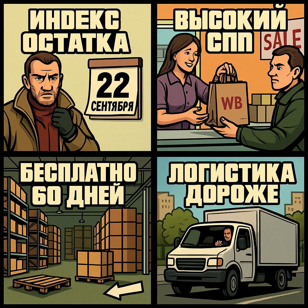 WB переносит запуск индекса остатка и наращивает СПП и удорожает логистику