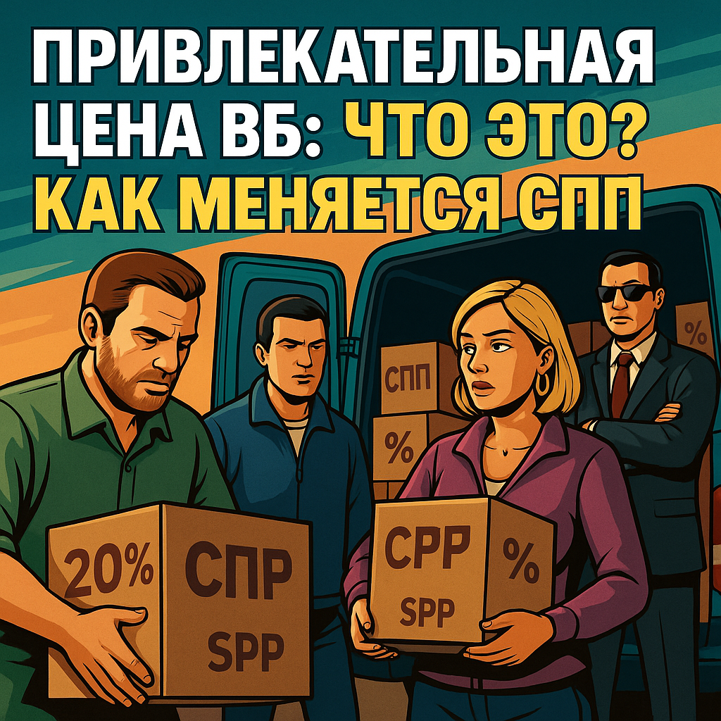 Привлекательная цена ВБ, что это? Как меняется СПП?