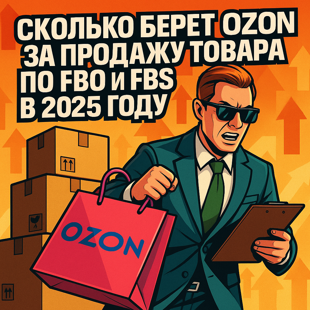 Сколько Ozon удерживает за продажу товаров по FBO и FBS в 2025 году