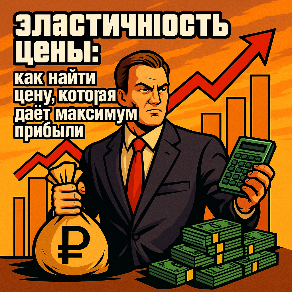 Эластичность цены: как найти цену, что даёт максимум прибыли