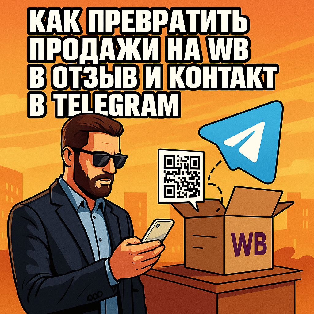 Как превратить покупателя WB в отзыв и контакт в Telegram?
